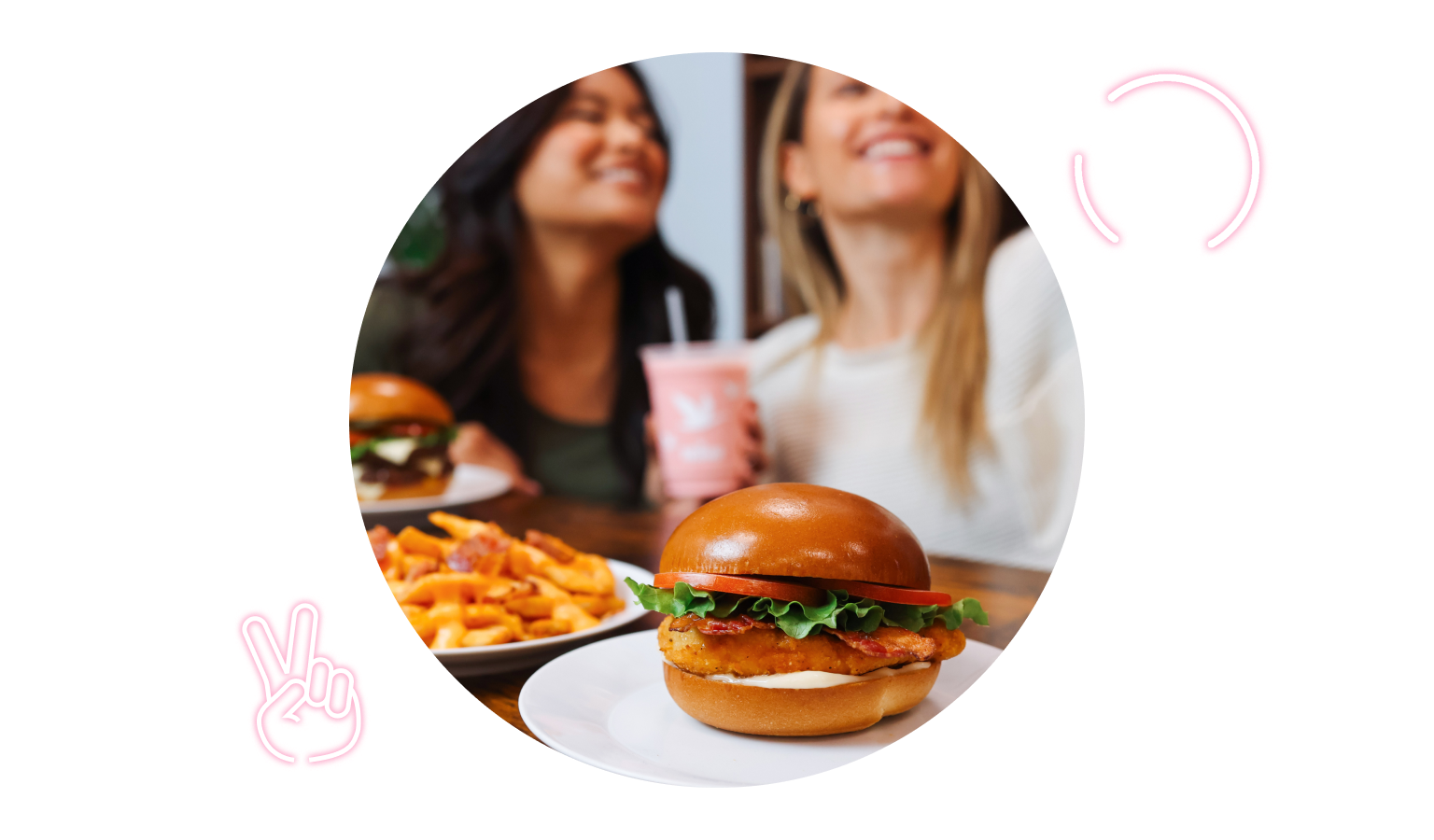 Burgers and Crispy Chicken. Built the Way You Crave Wawa