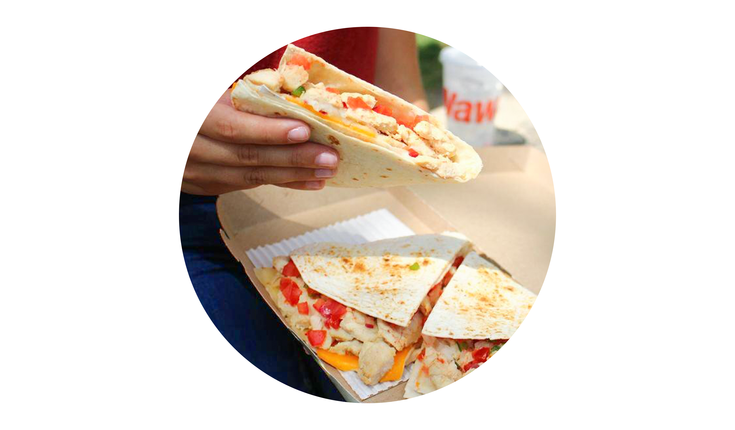 Spice it Up with Irresistible Quesadillas and Burritos! Wawa